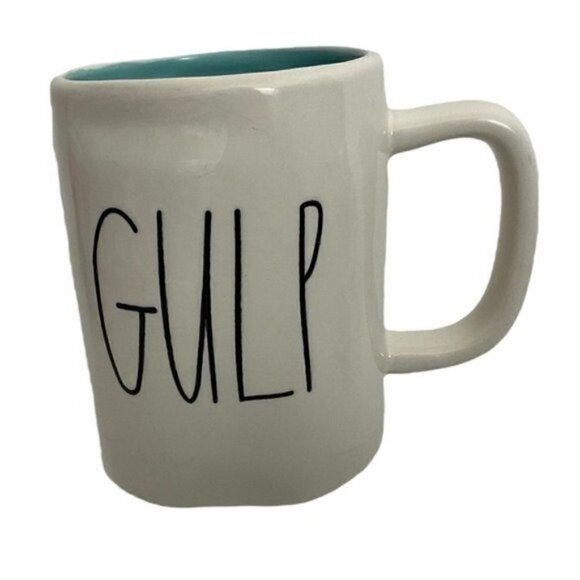 Rae Dunn Artisan Collection GULP Coffee Mug 16 Ounces - Picture 1 of 11